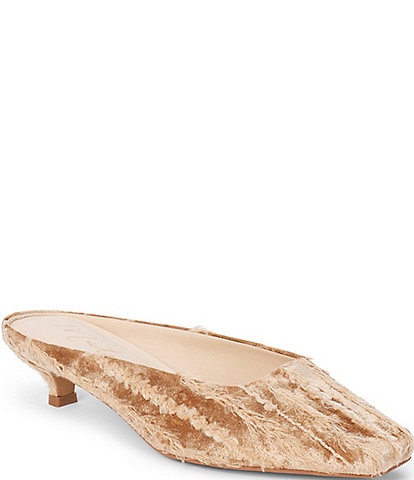 Matisse Classy Suede Kitten Heel Mules