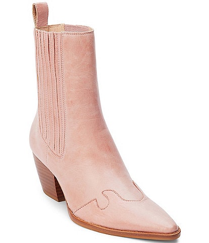 Matisse Collins Leather Western Booties