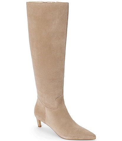 Matisse Elevate Suede Kitten Heel Tall Boots