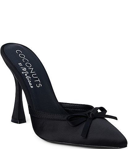 Matisse Instinct Satin Bow Mules