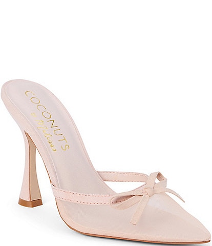 Matisse Instinct Satin Bow Mules