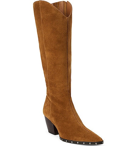 Matisse Judd Suede Western Inspired Tall Boots