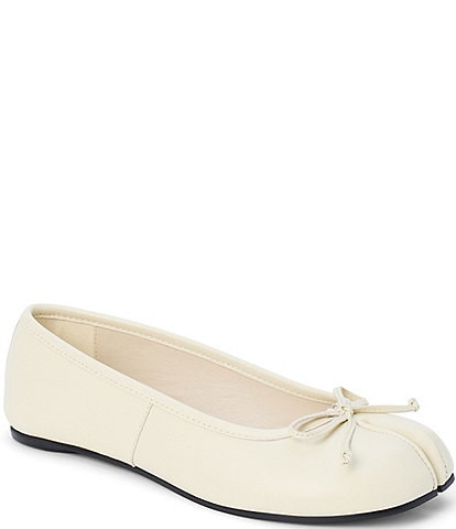 Matisse Mason Split Toe Leather Ballet Flats
