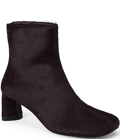 Matisse Mickey Calf Hair Back Zip Booties