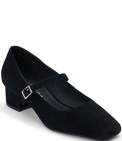 Matisse Mirabelle Suede Mary Jane Pumps