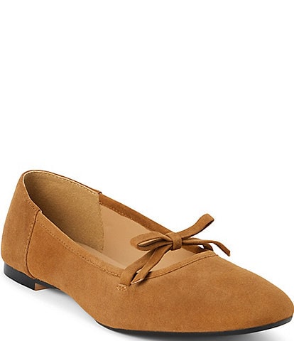 Matisse Missy Suede Ballet Bow Flats