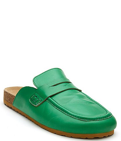 Matisse Rush Leather Slide Penny Loafers