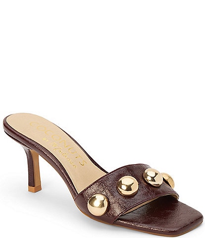Matisse Theo Domed Hardware Dress Slide Sandals