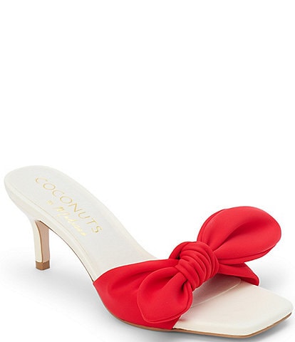 Matisse Uptown Fabric Bow Dress Slide Sandals