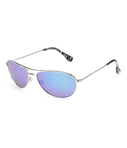 Maui Jim Baby Beach PolarizedPlus2® Aviator 56mm Sunglasses