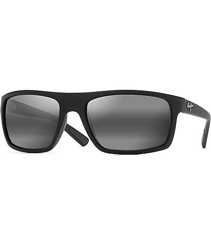 Maui Jim Byron Bay Mirrored PolarizedPlus2® Wrap 62mm Sunglasses