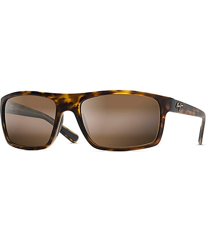 Maui Jim Byron Bay Mirrored PolarizedPlus2® Wrap 62mm Sunglasses