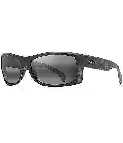 Maui Jim Equator PolarizedPlus2® Wrap 64.5mm Sunglasses