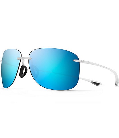 Maui Jim Hikina PolarizedPlus2® Rimless 62mm Sunglasses