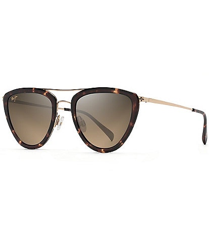 Maui Jim Unisex Hunakai PolarizedPlus2® 53 mm Triangle Sunglasses
