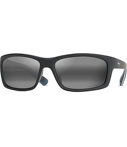 Maui Jim Kanaio Coast PolarizedPlus2® Wrap 61mm Sunglasses