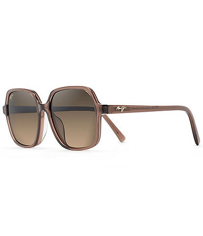 Maui Jim Little Bell PolarizedPlus2® Square 55mm Sunglasses