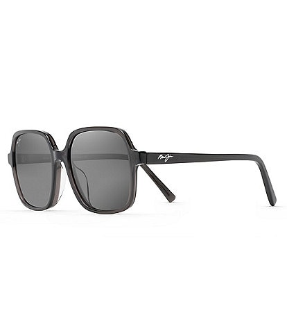 Maui Jim Little Bell PolarizedPlus2® Square 55mm Sunglasses