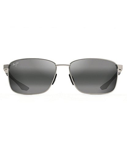 Maui Jim Men's Ka'ala PolarizedPlus2® Square 58mm Sunglasses