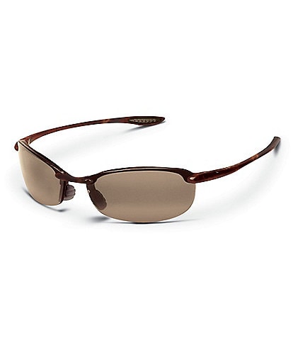 Maui Jim Men's Makaha PolarizedPlus2® Tortoise Rimless 64mm Sunglasses