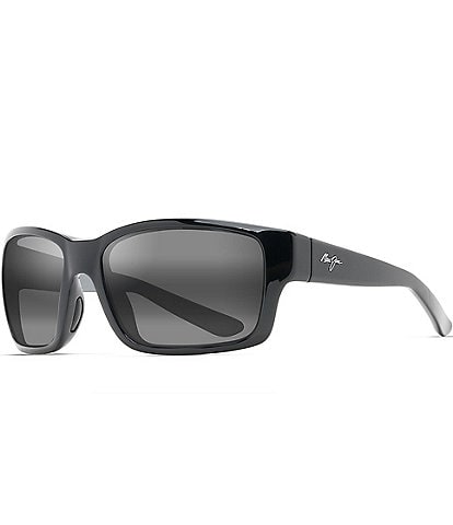 Maui Jim Men's Mangroves PolarizedPlus2® Wrap 60mm Sunglasses