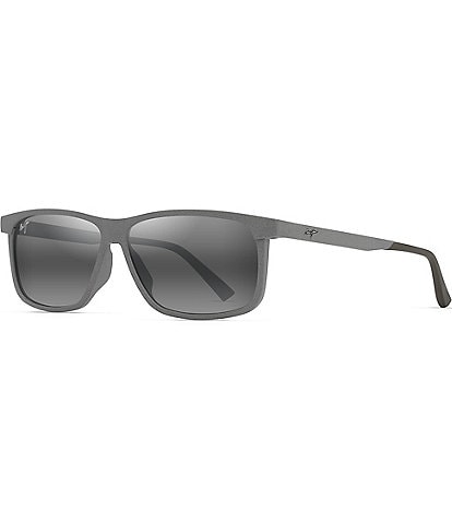 Maui Jim Men's Pulama PolarizedPlus2® 59mm Rectangle Sunglasses