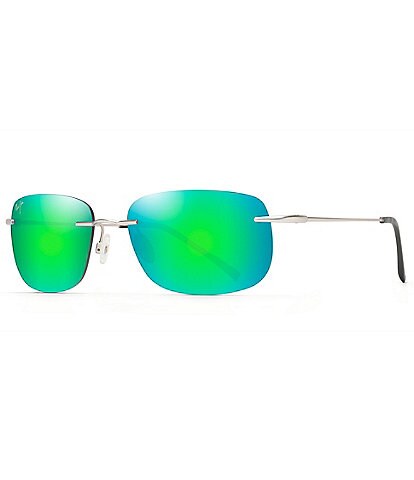 Maui Jim Ohai PolarizedPlus2® Rectangle 59mm Sunglasses