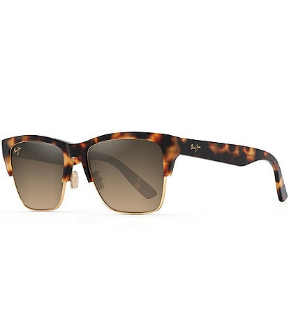 Maui Jim Unisex Perico PolarizedPlus2® Square 56mm Sunglasses