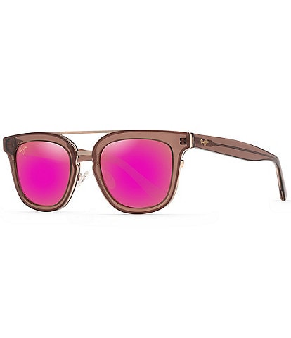 Maui Jim Relaxation Mode PolarizedPlus2® Square 49mm Sunglasses
