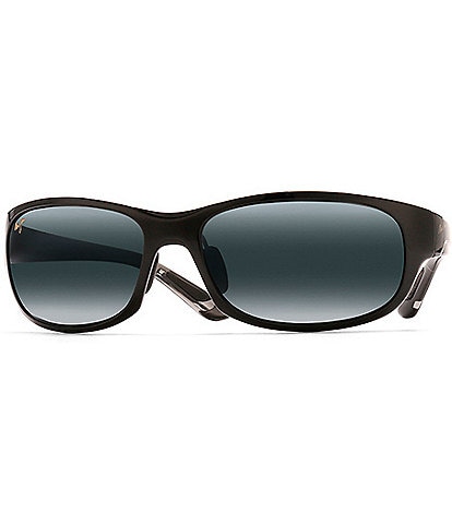 Maui Jim Twin Falls PolarizedPlus2® Wrap 63mm Sunglasses