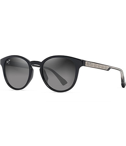 Maui Jim Unisex Hiehie PolarizedPlus2®50mm Round Sunglasses