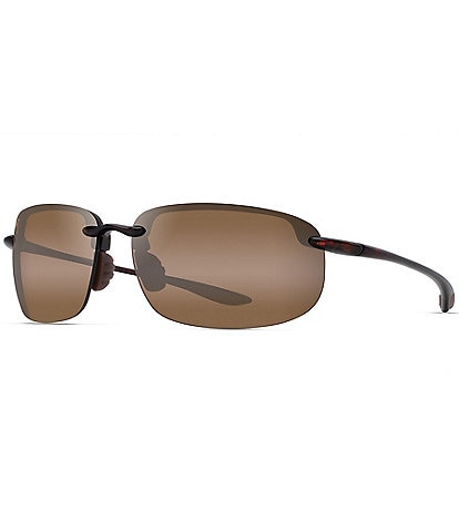 Maui Jim Unisex Ho'okipa XL PolarizedPlus2® 67mm Oval Sunglasses