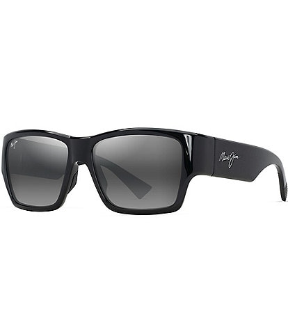 Maui Jim Unisex Ka'olu PolarizedPlus2® 57mm Wrap Sunglasses