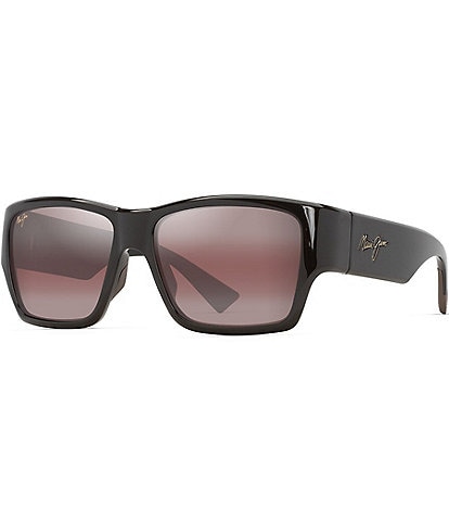 Maui Jim Unisex Ka'olu PolarizedPlus2® 57mm Wrap Sunglasses
