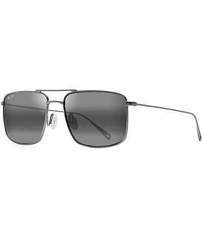Maui Jim Unisex Mikioi 54mm Aviator Polarized Sunglasses