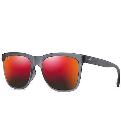 Maui Jim Unisex Pehu 55mm Polarized Square Sunglasses