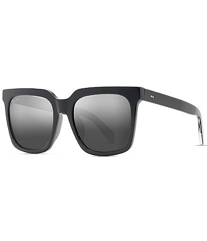 Maui Jim Unisex Rooftops PolarizedPlus2® 54mm Square Sunglasses