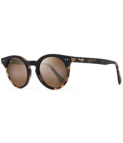 Maui Jim Upside Down Falls PolarizedPlus2® Round 49mm Sunglasses