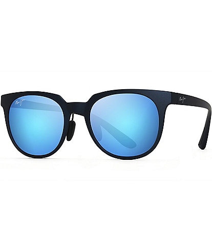 Maui Jim Unisex Wailua PolarizedPlus2® Round 49mm Sunglasses