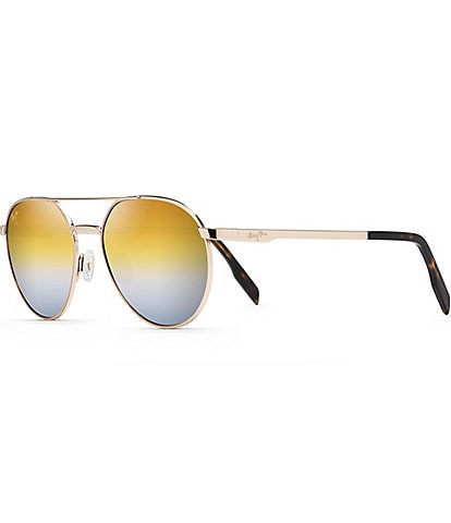 Maui Jim Waterfront PolarizedPlus2® Round 55mm Sunglasses