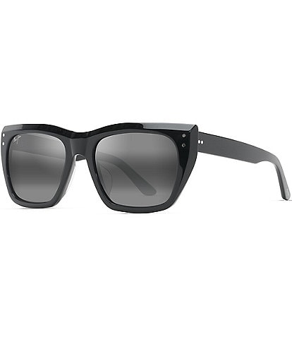 Maui Jim Women's Aloha Lane PolarizedPlus2® Rectangle 56mm Sunglasses