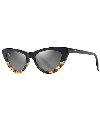 Maui Jim Women's Lychee 52mm Cat Eye Polarized Sunglasses