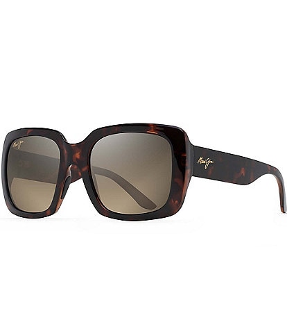 Maui Jim Women's Two Steps 55mm Square Sunglasses