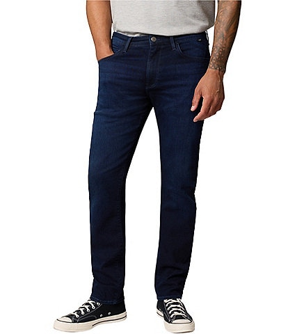 Mavi Matt Ink Brushed Feather Classic Medium Blue Denim Jeans