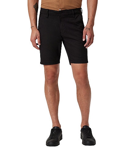 Mavi Noah 9#double; Inseam Black Luxe Twill Shorts