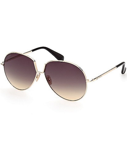 MaxMara Women's Design8 60mm Aviator Sunglasses