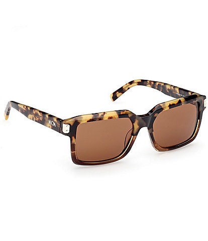 MCM Unisex MW0020 54mm Havana Square Sunglasses