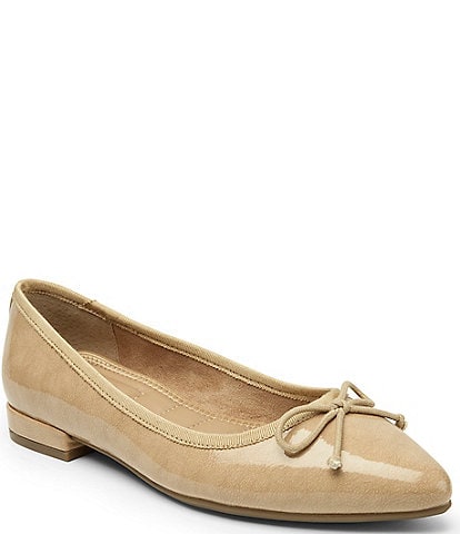 Me Too Aviana Patent Leather Bow Dress Flats