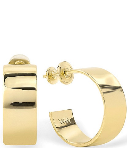 Melinda Maria Atlas .75#double; Hoop Earrings