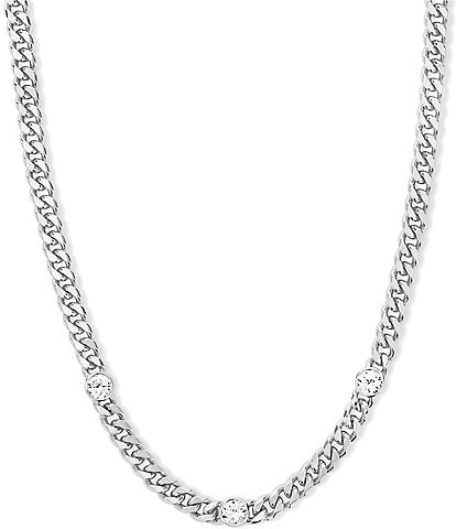 Melinda Maria Julian Triple Diamond Chain Necklace